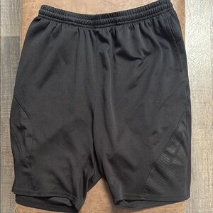 5/$15 Fila Men's Black Athletic Shorts
